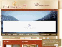 Tablet Screenshot of hotelconsulroma.it